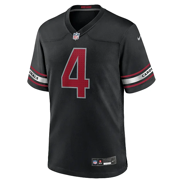 Zennovawear Men's Arizona Cardinals Rondale Moore Black Game Jersey