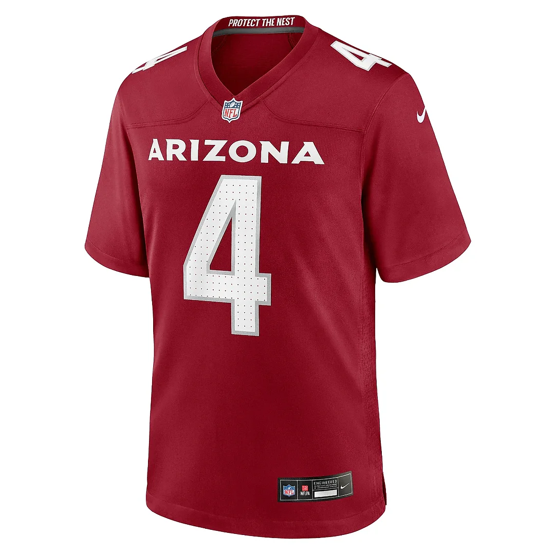 Zennovawear Men's Arizona Cardinals Rondale Moore Cardinal Game Player Jersey