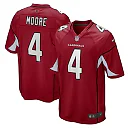 Zennovawear Men's Arizona Cardinals Rondale Moore Cardinal Team Game Jersey