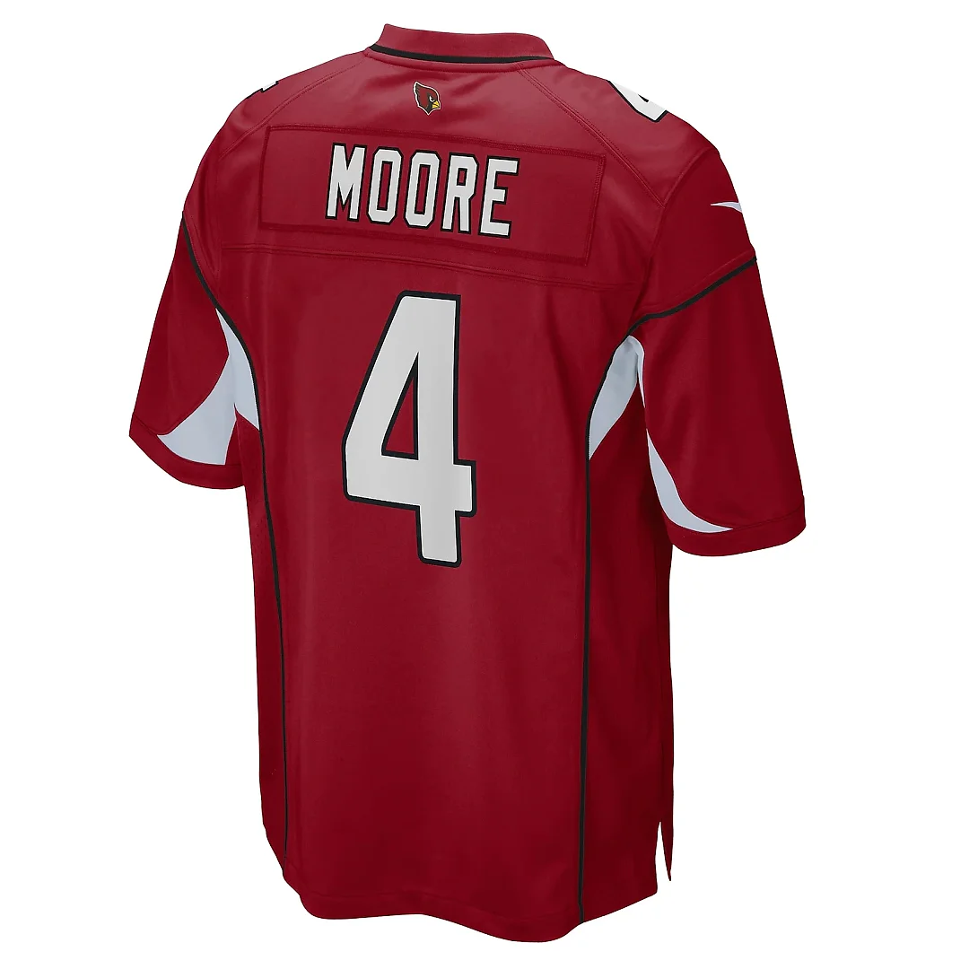 Zennovawear Men's Arizona Cardinals Rondale Moore Cardinal Team Game Jersey
