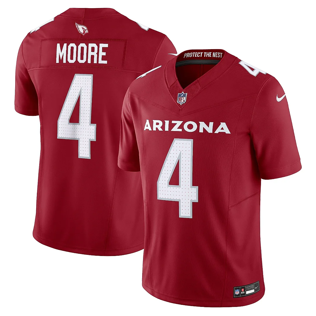 Zennovawear Men's Arizona Cardinals Rondale Moore Cardinal Vapor F.U.S.E. Limited Jersey