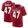 Zennovawear Men's Arizona Cardinals Sage Surratt Cardinal Team Game Jersey