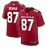 Zennovawear Men's Arizona Cardinals Tip Reiman Cardinal Team Game Jersey
