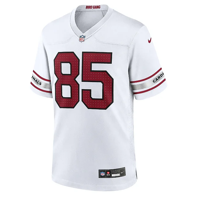 Zennovawear Men's Arizona Cardinals Trey McBride White Game Jersey