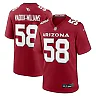 Zennovawear Men's Arizona Cardinals Tyreek Maddox-Williams Cardinal Game Jersey