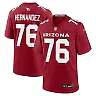 Zennovawear Men's Arizona Cardinals Will Hernandez Cardinal Team Game Jersey