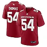 Zennovawear Men's Arizona Cardinals Xavier Thomas Cardinal Team Game Jersey