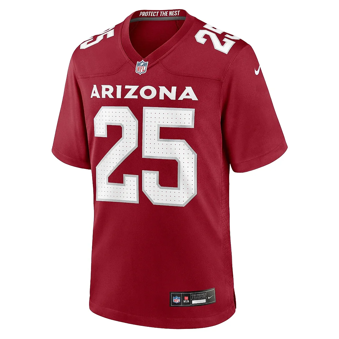 Zennovawear Men's Arizona Cardinals Zaven Collins Cardinal Home Game Jersey
