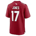 Zennovawear Men's Arizona Cardinals Zay Jones Cardinal Team Game Jersey