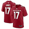 Zennovawear Men's Arizona Cardinals Zay Jones Cardinal Team Game Jersey