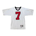 Zennovawear Men's Atlanta Falcons 2001 Michael Vick Mitchell & Ness White Throwback Retired Player Jersey