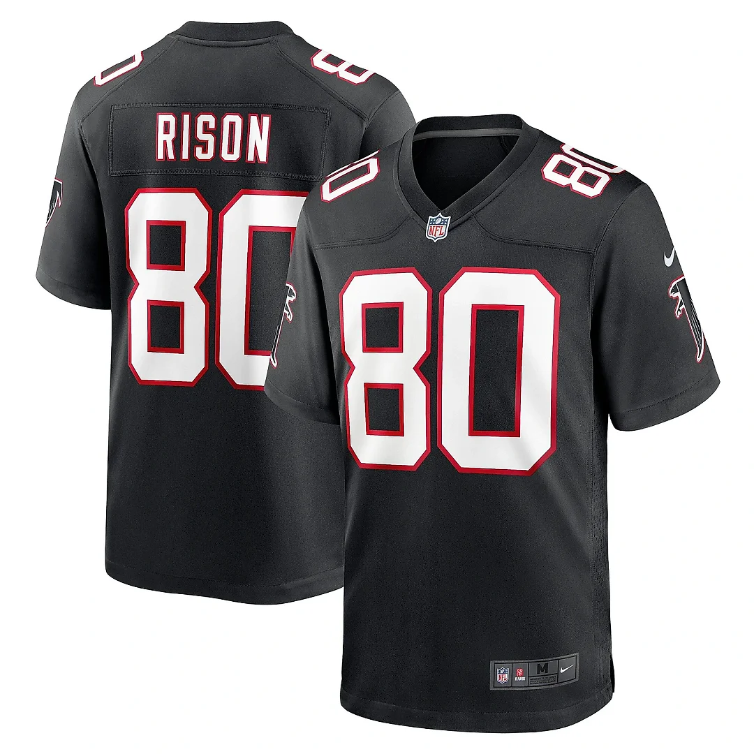 Zennovawear Men's Atlanta Falcons Andre Rison Black Retired Player Jersey