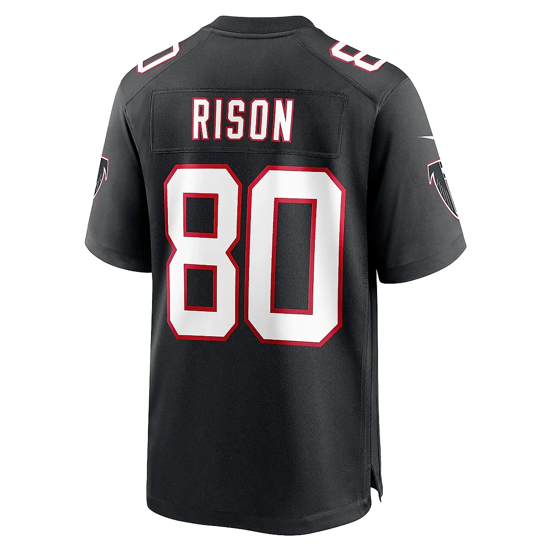 Zennovawear Men's Atlanta Falcons Andre Rison Black Retired Player Jersey