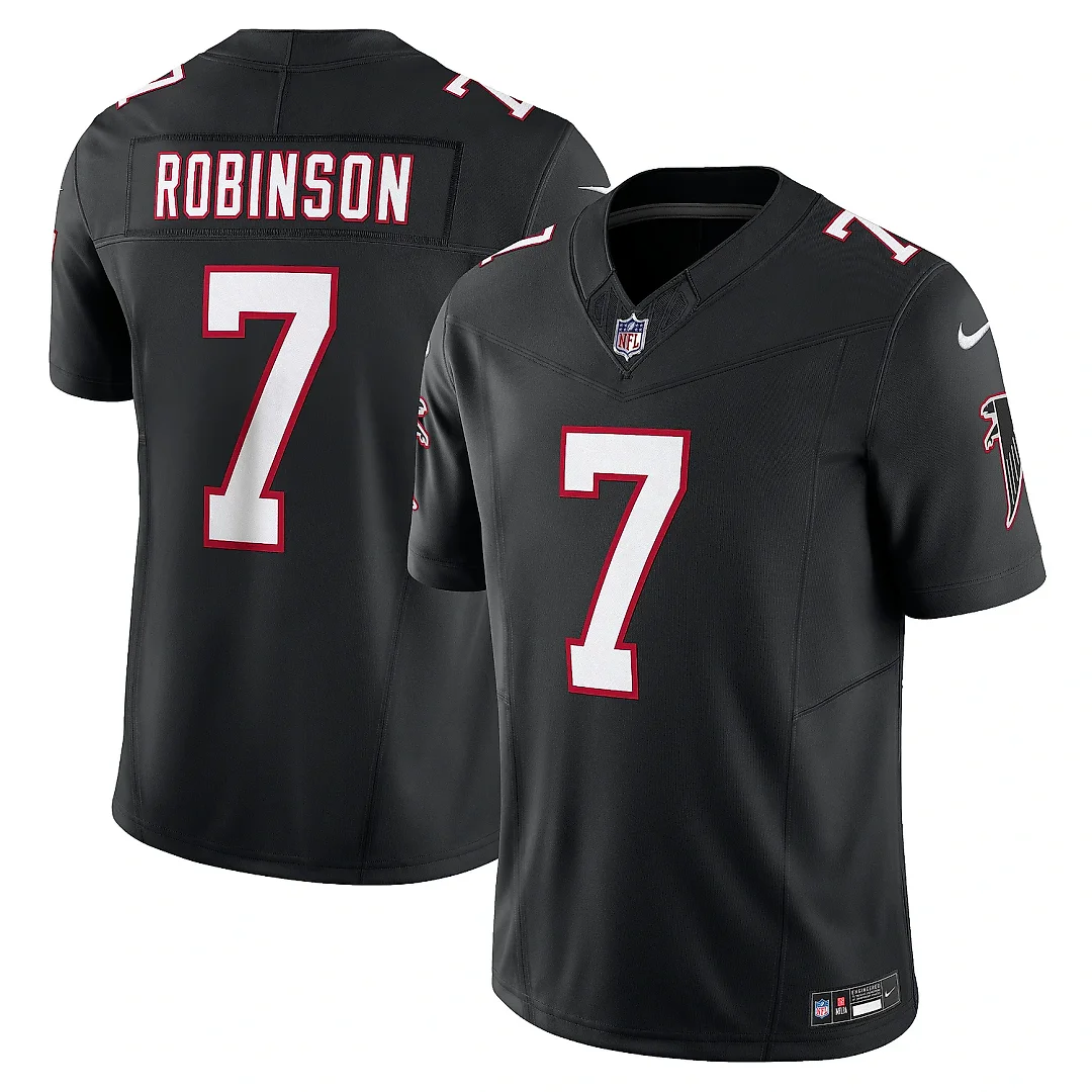 Zennovawear Men's Atlanta Falcons Bijan Robinson Black Alternate Vapor F.U.S.E. Limited Jersey