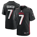 Zennovawear Men's Atlanta Falcons Bijan Robinson Black Game Jersey