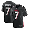 Zennovawear Men's Atlanta Falcons Bijan Robinson Black Game Jersey