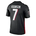 Zennovawear Men's Atlanta Falcons Bijan Robinson Black Team Legend Player Performance Top
