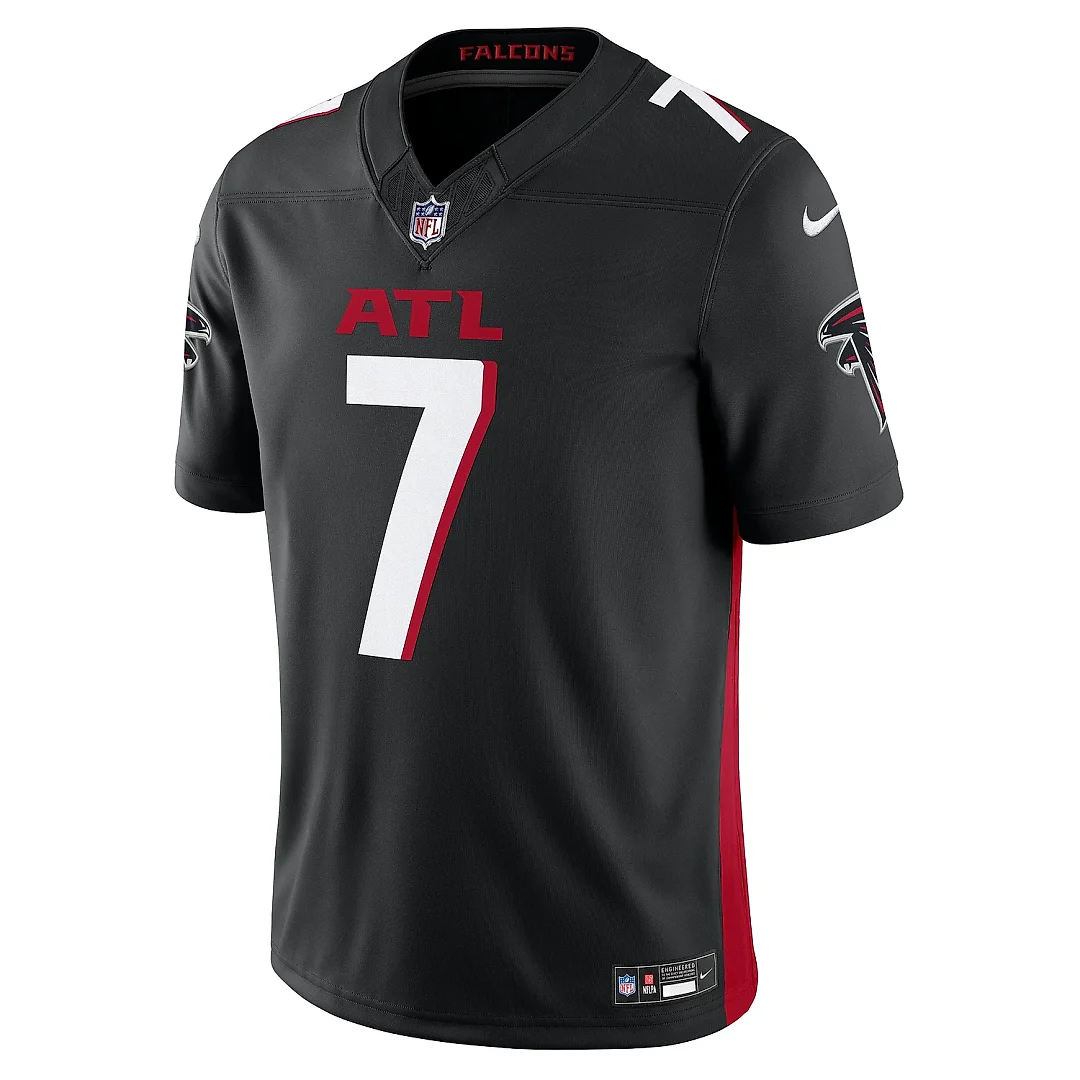 Zennovawear Men's Atlanta Falcons Bijan Robinson Black Vapor F.U.S.E. Limited Jersey