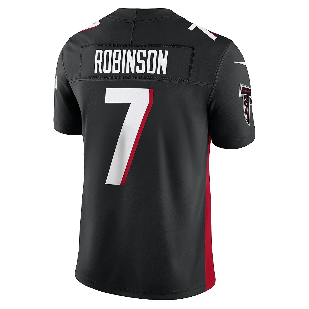 Zennovawear Men's Atlanta Falcons Bijan Robinson Black Vapor F.U.S.E. Limited Jersey