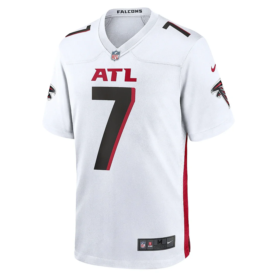 Zennovawear Men's Atlanta Falcons Bijan Robinson White Game Jersey