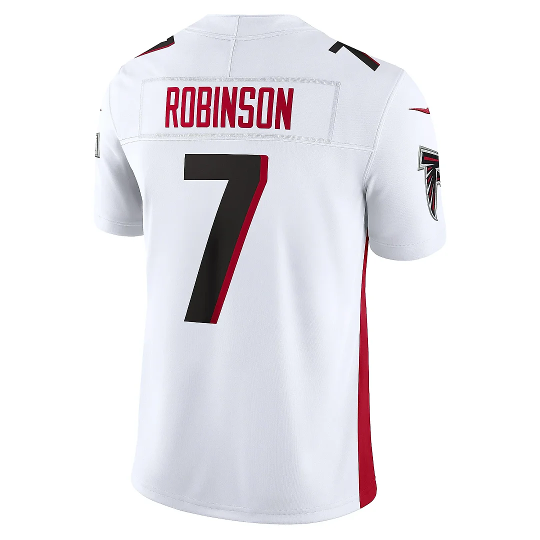 Zennovawear Men's Atlanta Falcons Bijan Robinson White Vapor F.U.S.E. Limited Jersey