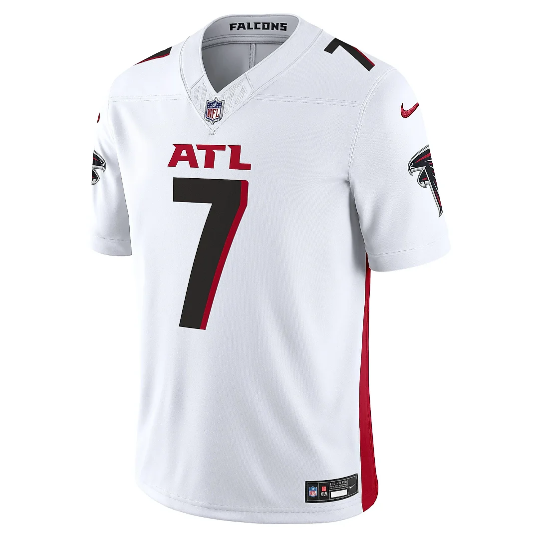 Zennovawear Men's Atlanta Falcons Bijan Robinson White Vapor F.U.S.E. Limited Jersey