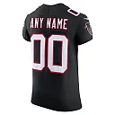 Zennovawear Men's Atlanta Falcons Black Vapor F.U.S.E. Elite Custom Jersey