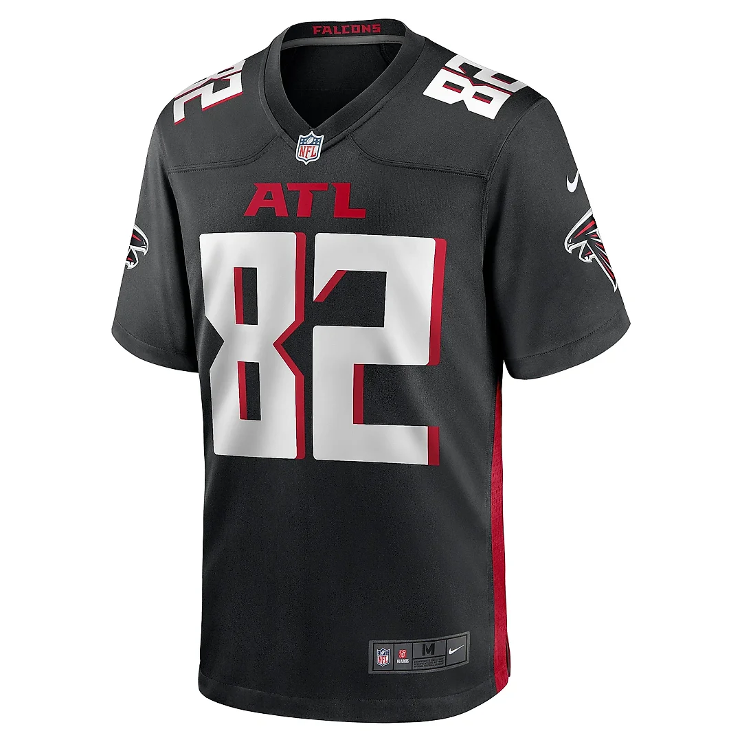 Zennovawear Men's Atlanta Falcons Casey Washington Black Team Game Jersey