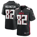 Zennovawear Men's Atlanta Falcons Casey Washington Black Team Game Jersey