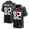 Zennovawear Men's Atlanta Falcons Casey Washington Black Team Game Jersey