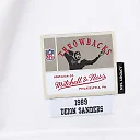 Zennovawear Men's Atlanta Falcons Deion Sanders Mitchell & Ness White 1989 Legacy Jersey