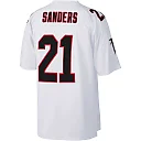 Zennovawear Men's Atlanta Falcons Deion Sanders Mitchell & Ness White Big & Tall 1992 Retired Player Jersey