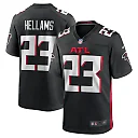 Zennovawear Men's Atlanta Falcons DeMarcco Hellams Black Team Game Jersey