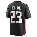 Zennovawear Men's Atlanta Falcons DeMarcco Hellams Black Team Game Jersey