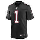 Zennovawear Men's Atlanta Falcons Dirty Birds Black Throwback Game Jersey