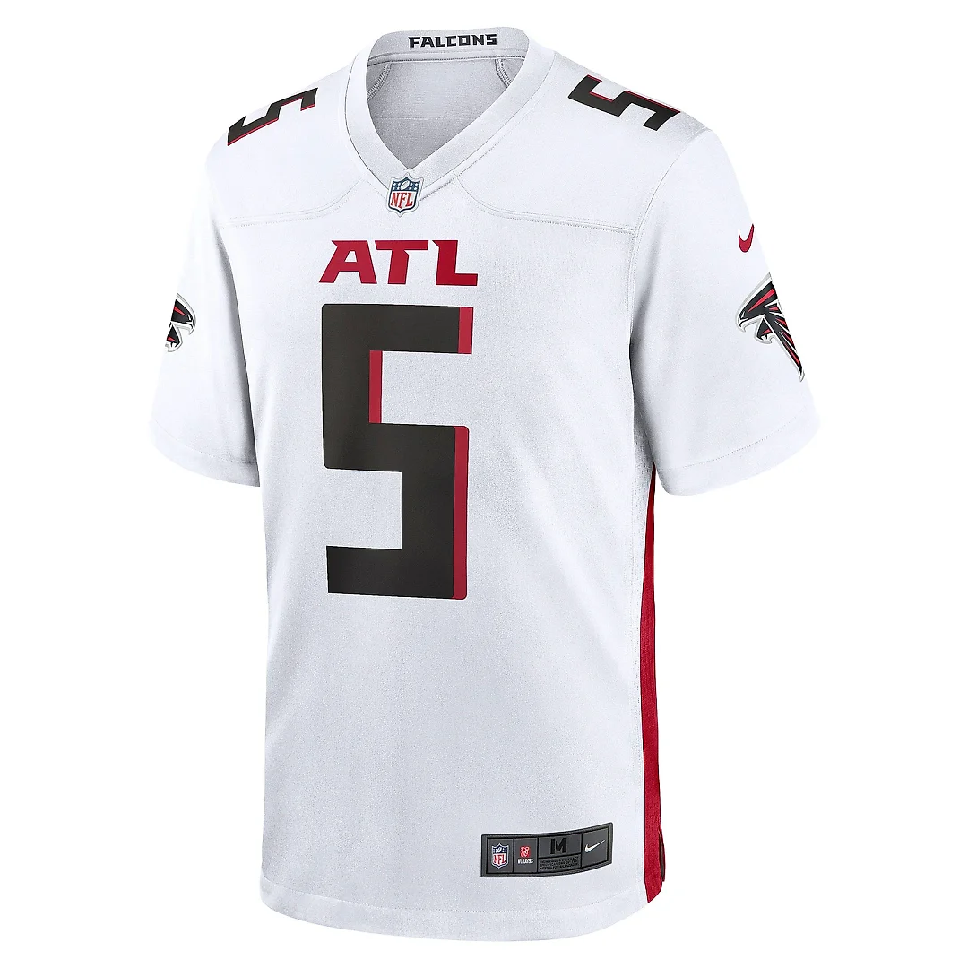 Zennovawear Men's Atlanta Falcons Drake London White Away Game Player Jersey