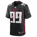 Zennovawear Men's Atlanta Falcons Eddie Goldman Black Team Game Jersey
