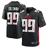 Zennovawear Men's Atlanta Falcons Eddie Goldman Black Team Game Jersey