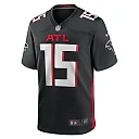 Zennovawear Men's Atlanta Falcons Feleipe Franks Black Game Jersey