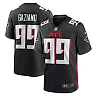 Zennovawear Men's Atlanta Falcons Joe Gaziano Black Team Game Jersey
