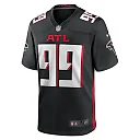 Zennovawear Men's Atlanta Falcons Joe Gaziano Black Team Game Jersey