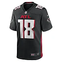 Zennovawear Men's Atlanta Falcons Kirk Cousins Black Game Player Jersey
