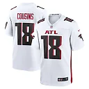 Zennovawear Men's Atlanta Falcons Kirk Cousins White Game Player Jersey