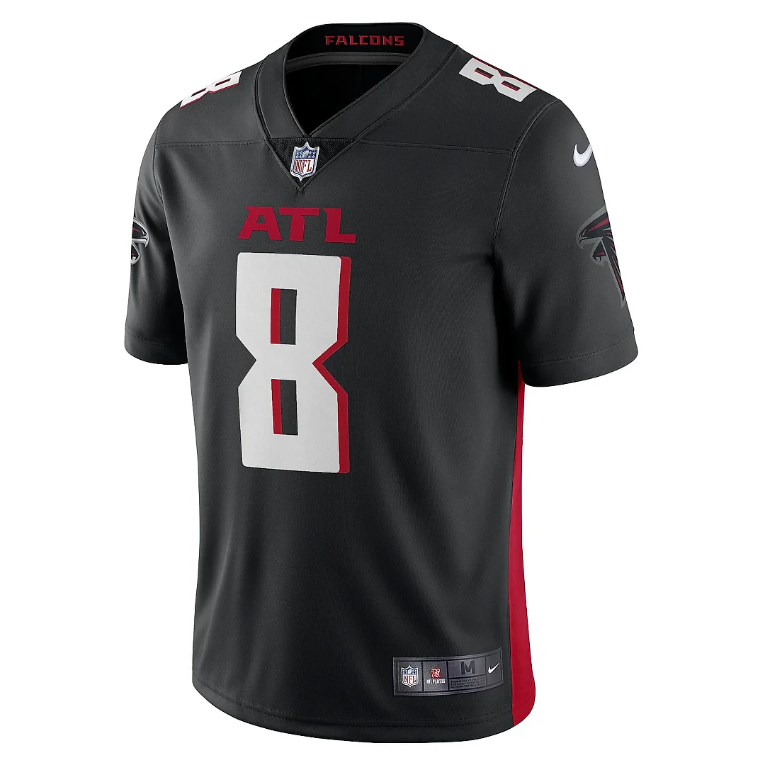 Zennovawear Men's Atlanta Falcons Kyle Pitts Black Vapor Limited Jersey