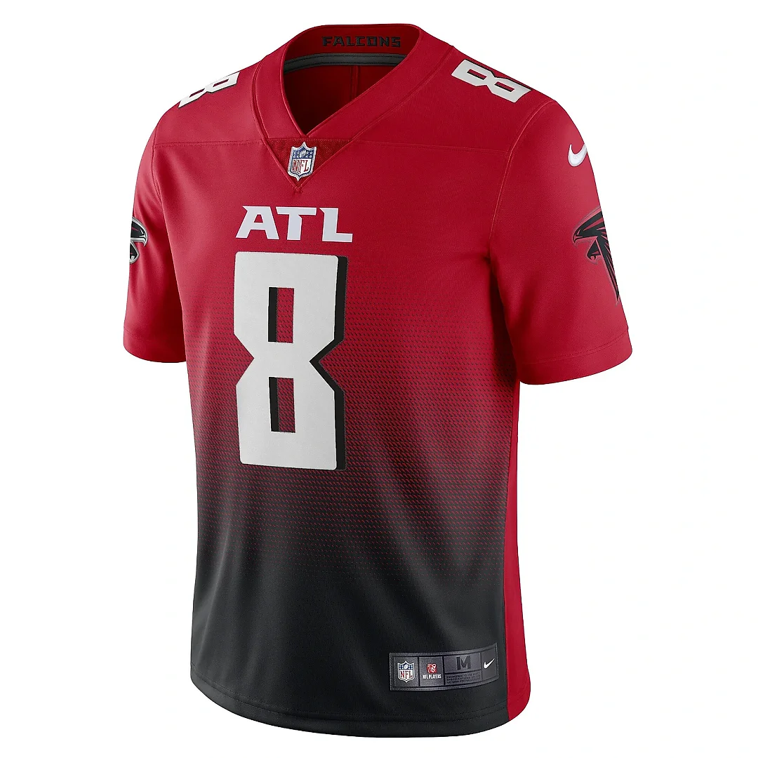 Zennovawear Men's Atlanta Falcons Kyle Pitts Red Alternate 2 Vapor Limited Jersey