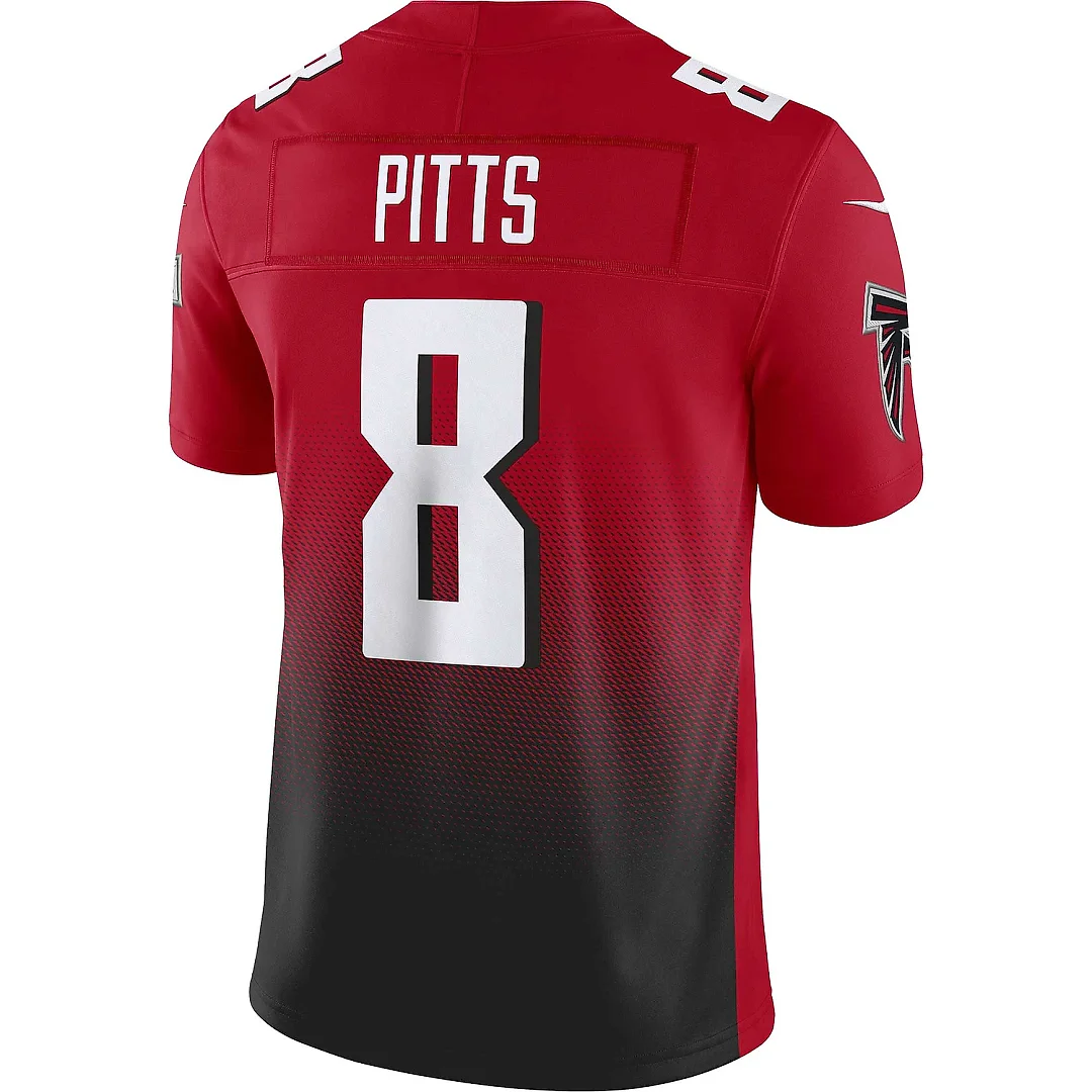 Zennovawear Men's Atlanta Falcons Kyle Pitts Red Vapor F.U.S.E. Limited Jersey
