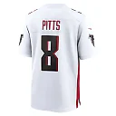 Zennovawear Men's Atlanta Falcons Kyle Pitts White Game Player Jersey