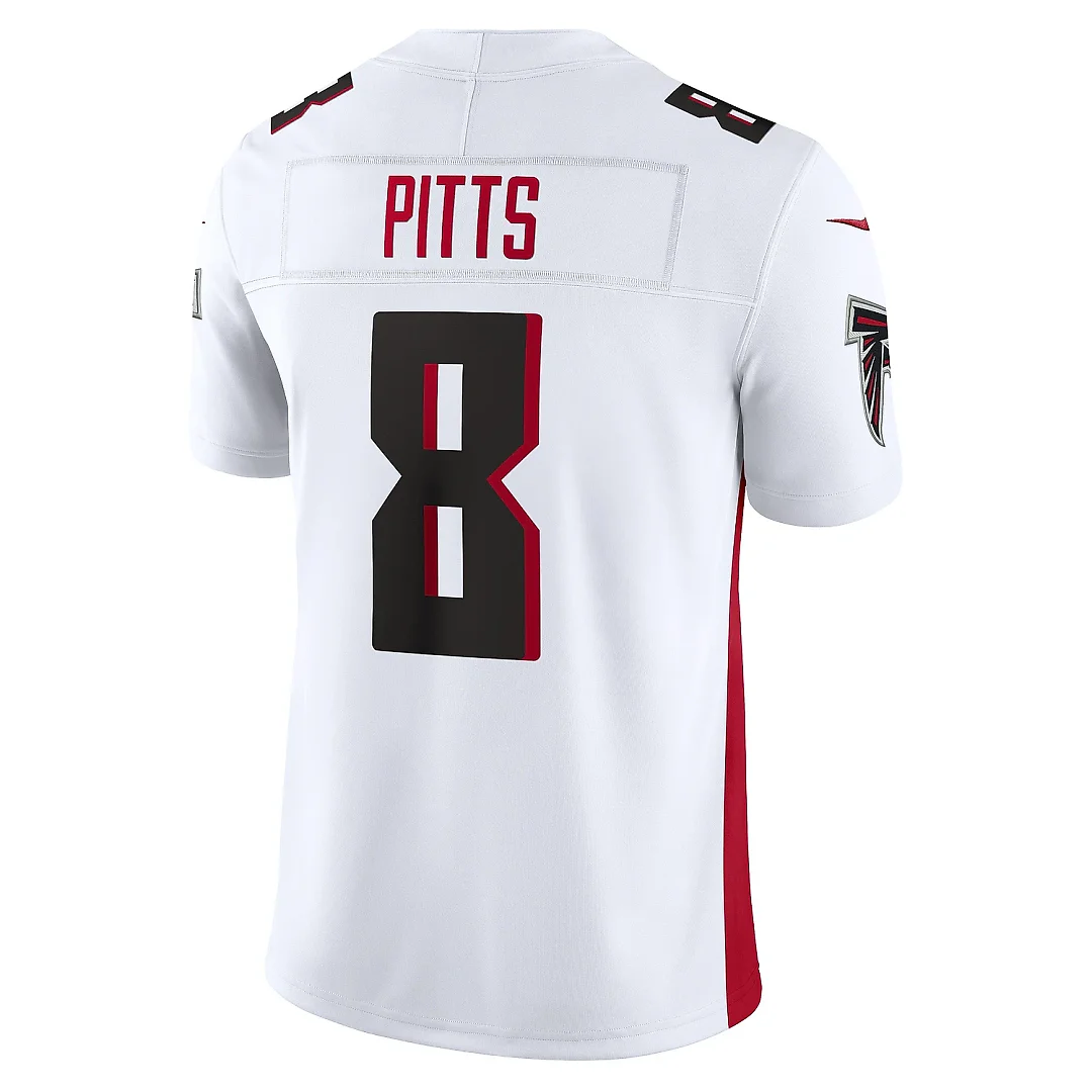 Zennovawear Men's Atlanta Falcons Kyle Pitts White Vapor F.U.S.E. Limited Jersey