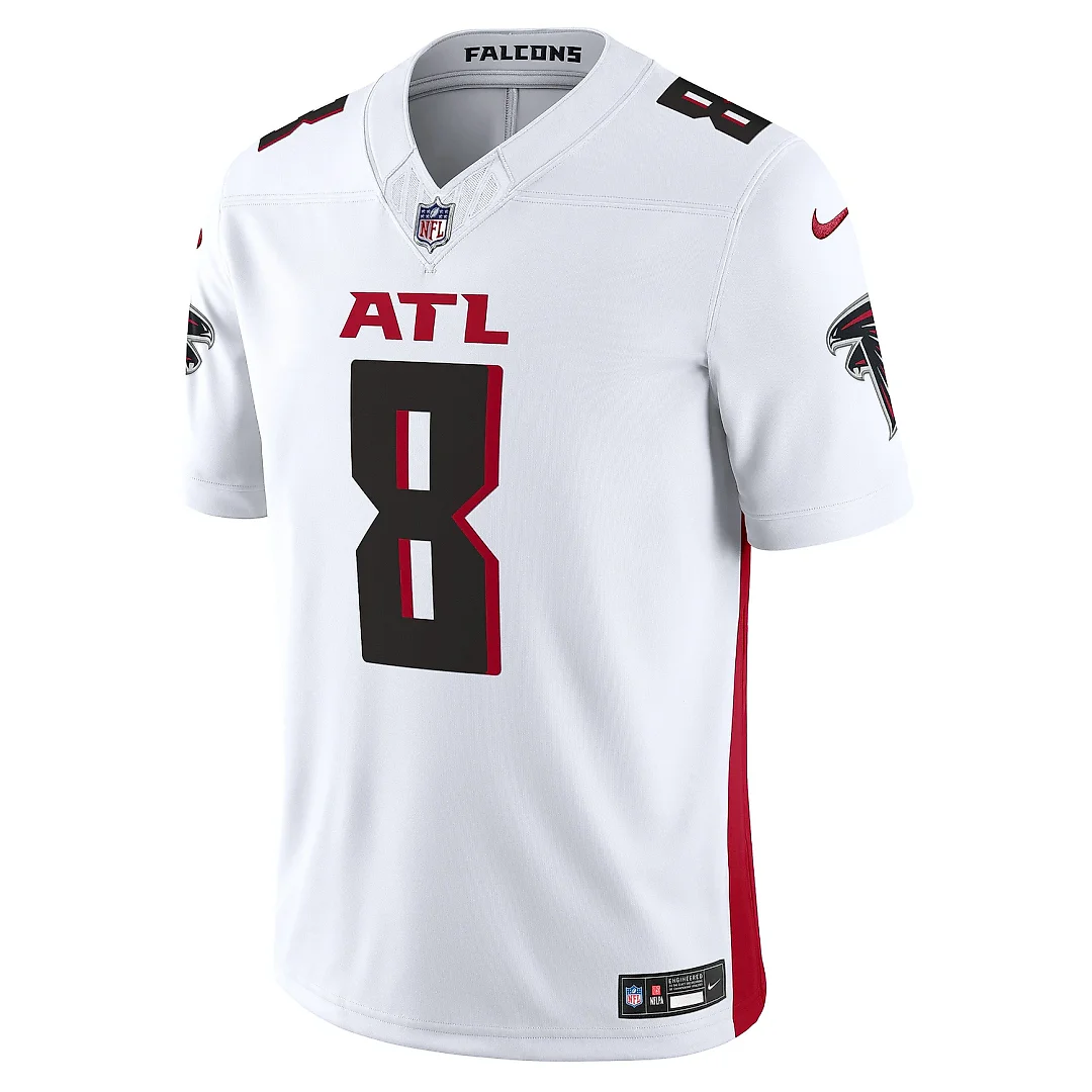 Zennovawear Men's Atlanta Falcons Kyle Pitts White Vapor F.U.S.E. Limited Jersey