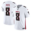 Zennovawear Men's Atlanta Falcons Kyle Pitts White Vapor F.U.S.E. Limited Jersey